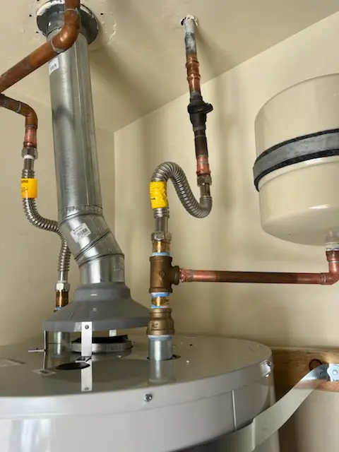 Water heater installation and plumbing repair in Framingham Centre